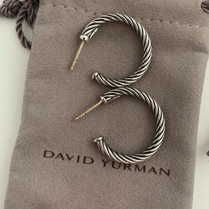 David Yurman Small Hoops